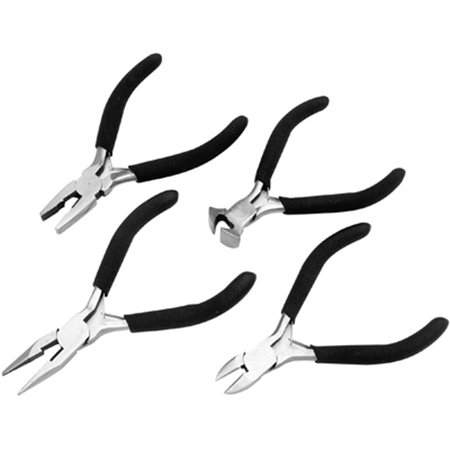 PERFORMANCE TOOL 4 pc Mini Pliers Set 1917